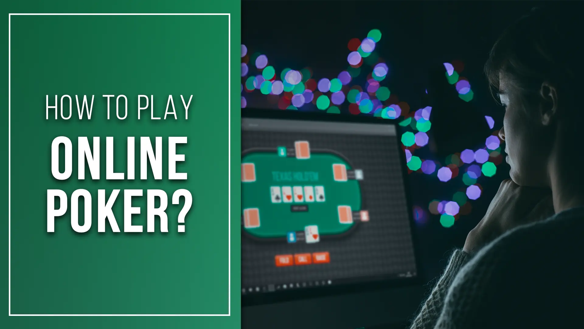 How to play online poker